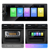 6.9 Inch 1DIN Multimedia CarPlay Android Auto Touch Stereo Android Head Unit LEXXSON