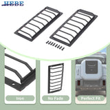 Fog Lamp Cover Iron for Jetour Traveler T2 2023+ Protective Frames HEBE