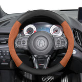 Acura Matte Carbon Fiber Suede Steering Wheel Cover