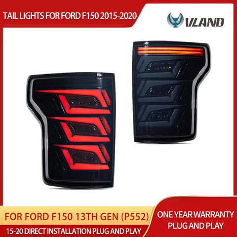 LED Tail Lights for Ford F-150 2015-2019 Car Interior Accessory Vland