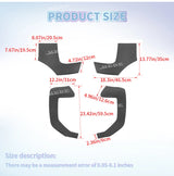 Fender Corner Guards Trim Wrap for Ford Bronco Sport 2021-2026 Car Interior Accessory HEBE