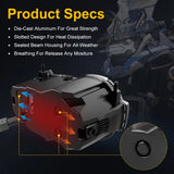Emark Led Headlight for BMW R1200GS 2013-2018 R 1200GS K50 ADV Adventurer BMW GS 1200 Motorcycle Super 12V LED Headlamp Assem