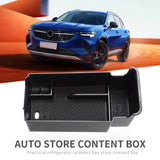 Smabee Car Armrest Storage Box for Buick Envision 2021 Center Console Organizer Tray Interior Accessories Tidying Armrest Box