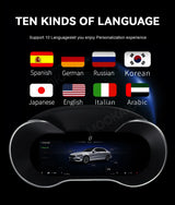 Digital LCD Dashboard Cluster for Mercedes Benz R Class 2006-2017