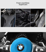 For BMW 1er 2er 3er 5er X1 X2 X3 X4 X5 X6 Steering Wheel Panel Cover Boot Decoration Anti Scratch Car Interior Tuning Accesso