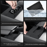 Tesla Model Y Launch 2025+ Juniper Center Console Armrest Storage Box Glasses Tray Organizer Car Interior Accessories Dash Ac