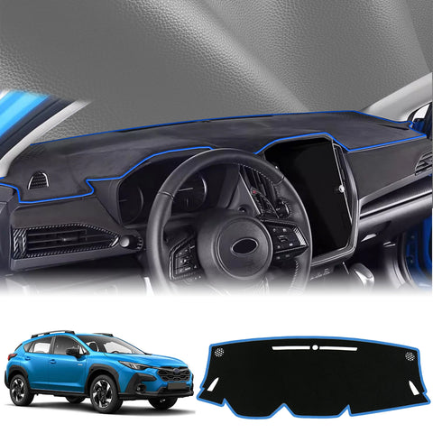 Premium Flannel Dashboard Cover for Subaru Crosstrek 2024–2026 Dashboard Mat CATUSIKI