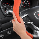 Premium Suede Steering Wheel Cover for GMC Sierra Yukon Car Interior Accessory Hocasen