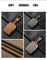 Metal and Leather Car Key Case Cover for Volvo XC40 XC60 S90 XC90 V90 2017 2018 Accessories Car Accessory NONE