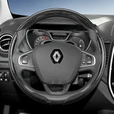 Carbon Fiber Steering Wheel Cover for Renault Clio