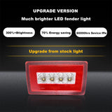 3-in-1 LED Rear Fog Light for Subaru WRX 2015-21 LED Ambient Light iJDM