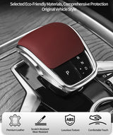 For Chery Arrizo 8 / Arrizo 8 PRO, Chery Tiggo 8 PLUS / Tiggo 8 PRO, Chery Tiggo 5X Original Leather Gear Shift Knob Cover Bo