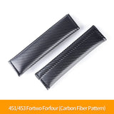Adjustable Seat Belt Cover Carbon Fiber for Smart Fortwo