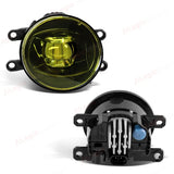3.5in Yellow LED Fog Lights for Toyota Nissan Honda Car Interior Accessory MAGIC COLORM