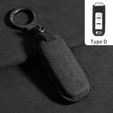 Car Remote Key Case Cover For Trumpchi GAC GS3 GS5 GS6 S7 S9 Empow J11 J12 J13 J14 J15 J16 Suede Car Key Bag Protecter Keychain