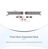 Door Ladder Storage Rack for Jeep Wrangler JK/JL Car Interior Accessory HEBE
