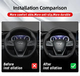 Matte Carbon Fiber Texture Cover for Infiniti Q50