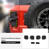 Taillight Decoration Cover For Ford Bronco Raptor 2021 Car Interior Accessory HEBE