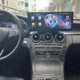 15.8 Inch Android 14 CarPlay Display for Mercedes C Class 2015-2019