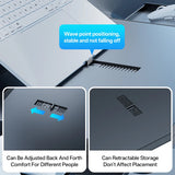 Car Tray Table Food Tray Desk Folding Laptop Desk Auto Steering Wheel Tray Mount Adjustable Water Cup Computer Bracket Car In