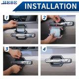 Door Bowl Cover Trim for Mitsubishi Pajero Car Interior Accessory HEBE