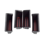 Dodge Ram 1500 2019-2026 Car Door Handle Storage Box Front Rear Door Holder Tray Organizer Accessories 4PCS Dashcam | Parking
