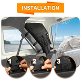 Jeep JL Storage Organizer for Anti-Roll Bar 4-Door Car Interior Accessory HEBE