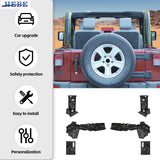 Leather Anti-roll Bar Cover for Jeep Wrangler JK 2007 Car Interior Accessory HEBE