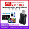 Wireless CarPlay and Android Auto Adapter for Universal Vehicles