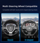 Carbon Fiber Quick Release Steering Cover for Suzuki