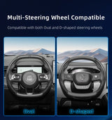 Carbon Fiber Texture Steering Cover for Zeekr 001 X