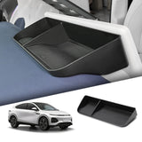 Xpeng G6 2023 2024 Car Central Storage Box Cup Holder Dashboard Tray Interior Accessories Organizer Tidying Black