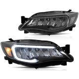Headlights LED Reflective for Subaru Impreza 08-14