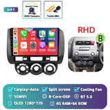 2K QLED Android Head Unit for Honda Jazz Fit 2001–2009