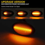 Dynamic LED Side Marker Light for MINI Cooper 2002-2006 Car Interior Accessory iJDM