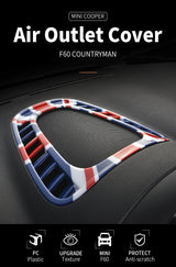 Dashboard Air Conditioning Vent Trim Mini Cooper F60 Car Interior Accessory GMUNI
