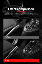 Carbon Fiber Gear Stick Shift Cover for Smart 453