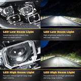 LED Headlights Turn Signal DRL for Navara 2014-2021 Car Interior Accessory MAGIC COLORM