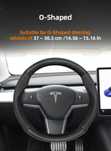 Carbon Fiber Leather Cover for Tesla Model 3 Y X S