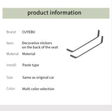 Front Seat Rear Panel Decoration Cover Trim Stickers for BMW X3 G485 G48