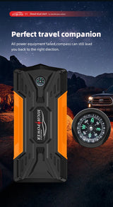 1000A Car Jump Starter with Tire Inflator