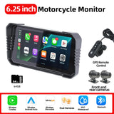 6 Inch CarPlay GPS Navigator with DVR for Motorcycles