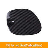 Fuel Tank Cap Carbon Fiber Cover for Smart 453
