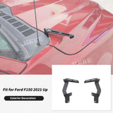 Iron Hood Light Bracket Rack for Ford F150 2021-2025 Car Interior Accessory HEBE