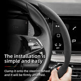 Anti-Slip Segmented Steering Wheel Cover for Skoda Cars Car Interior Accessory Hocasen