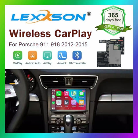 Wireless CarPlay Android Auto Retrofit for Porsche PCM 3.1 CarPlay Retrofit Module LEXXSON