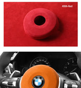 For BMW 1er 2er 3er 5er X1 X2 X3 X4 X5 X6 Steering Wheel Panel Cover Boot Decoration Anti Scratch Car Interior Tuning Accessory