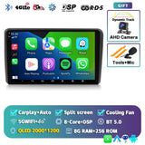 2K QLED Android 15 Head Unit for Audi A3 S3 RS3 2003–2013