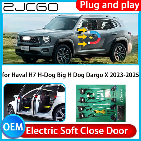 Electric Soft Close Door Latch System for Haval Dargo 2023-2025 Car Interior Accessory ZJCGO Default Title