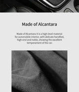 Premium Alcantara Car Center Console Gear Shift Panel Cover for Audi A3 S3 8Y (2020-) Car Interior Accessory OEM